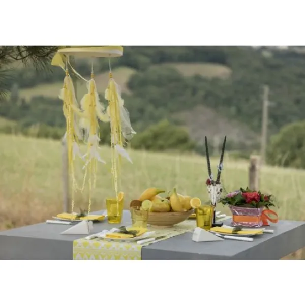 Badaboum Suspension Mariage Plume Blanche