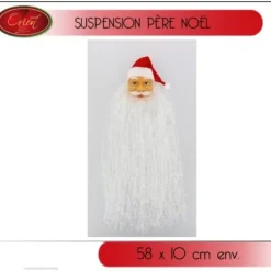 Badaboum Suspension Pere Noel Avec Sa Barbe Best