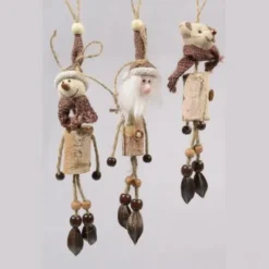 Badaboum Suspension Sujet De Noel En Bois Outlet