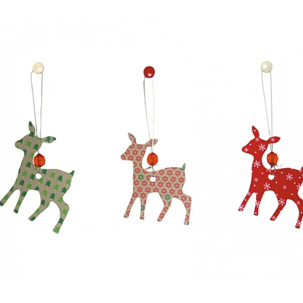 Badaboum Suspensions Décoratives Noel Faons Suspendre X6 Pi Ces Hot