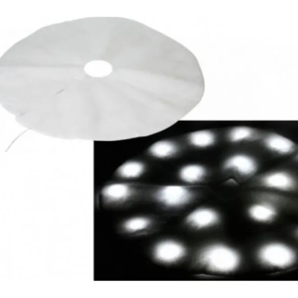 Badaboum Tapis De Sapin Lumineux 20 Led Blanc New