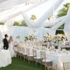 New Tenture En Tulle Mariage Pas Cher Blanche 25M Theme Cinema