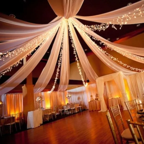 Hot Tenture Mariage 100 M Tres Blanche Theme Cinema