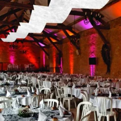 Best Tenture Mariage De Salle 25 M Tres Blanche Theme Cinema