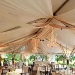 Sale Tenture Mariage Jute 8M X 80Cm Pas Cher Theme Jute