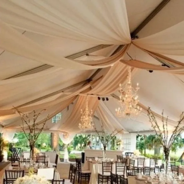 Sale Tenture Mariage Jute 8M X 80Cm Pas Cher Theme Jute