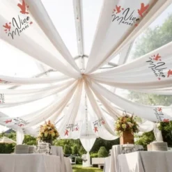 Badaboum Tenture Mariage Original Vive Les Mari S