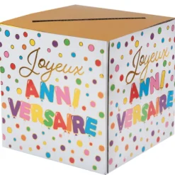 Hot Tirelire & Urne Anniversaire Ballon 20Cm Theme Joyeux Anniversaire
