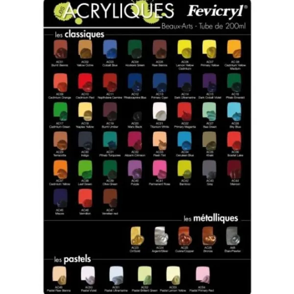 New Tube De Peinture Acrylique 200Ml Pastel Ultramarine Theme Deco Pastel