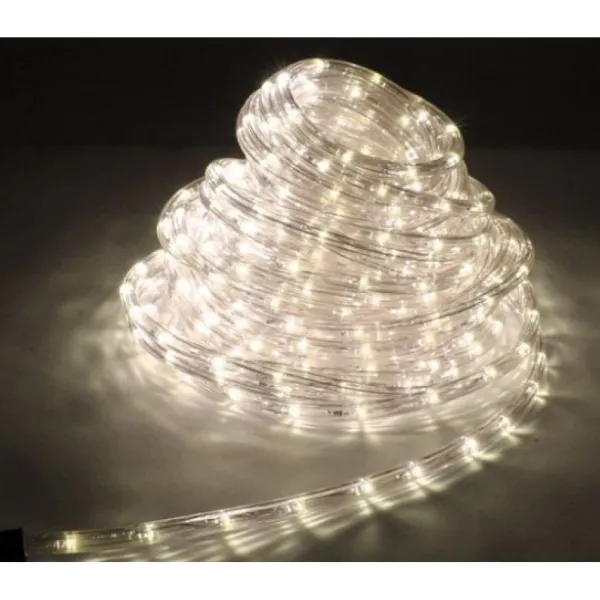 Badaboum Tube Lumineux Led Noel Blanc Chaud 4 M Tres Sale