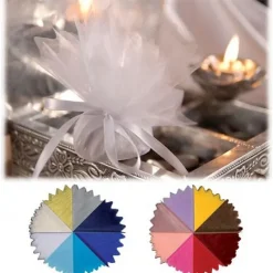 Badaboum Tulle Voile Festonn Bleu Marine X25 Pi Ces Best