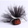 Badaboum Tulle Voile Festonn Nacr Noire X25