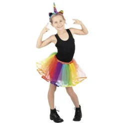 Sale Tutu Multicolore Licorne Enfant Theme Licorne