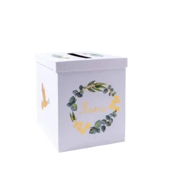 Best Urne Communion Merci Eucalyptus Theme Communion