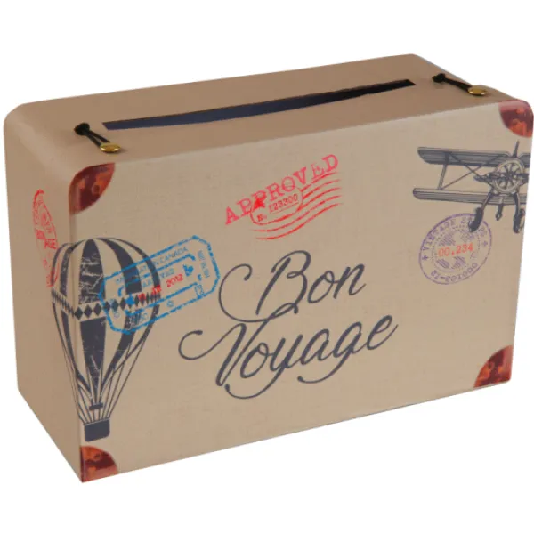 Badaboum Urne Enveloppe Bon Voyage 24Cm