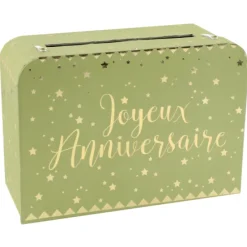 Clearance Urne Joyeux Anniversaire M Tallis E Vert Sauge Theme Joyeux Anniversaire