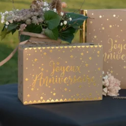 Clearance Urne Joyeux Anniversaire M Tallis E Kraft Theme Joyeux Anniversaire