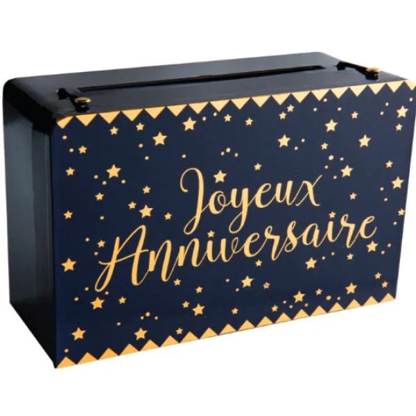 New Urne Joyeux Anniversaire M Tallis E Bleu Marine Theme Joyeux Anniversaire