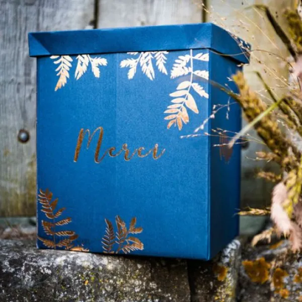 Badaboum Urne Mariage Fougere Marine