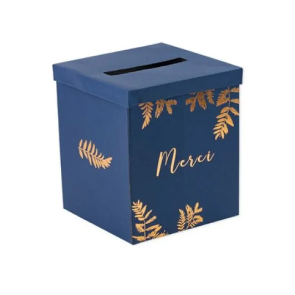 Badaboum Urne Mariage Fougere Marine