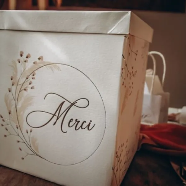 New Urne Mariage Theme Fleurs Des Champs Theme Communion