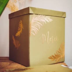 Badaboum Urne Mariage Theme Pampa