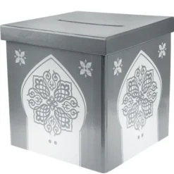 Discount Urne Orientale Argent Theme Eid Mubarak & Ramadan