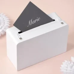 Badaboum Urne Originale Valise Blanche