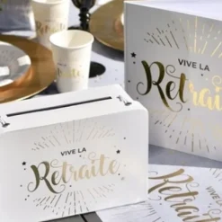 Badaboum Urne Originale Valise Vive La Retraite