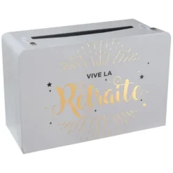 Badaboum Urne Originale Valise Vive La Retraite