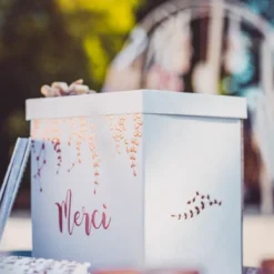 Badaboum Urne Vegetal Merci Rose Gold