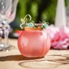 Badaboum Vase Bucolique Rose 8Cm Avec Raphia Hot