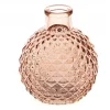 Badaboum Vase En Verre Jos Phine Vieux Rose Outlet