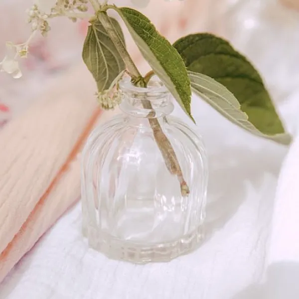 Badaboum Vase En Verre Valentine Transparent Sale