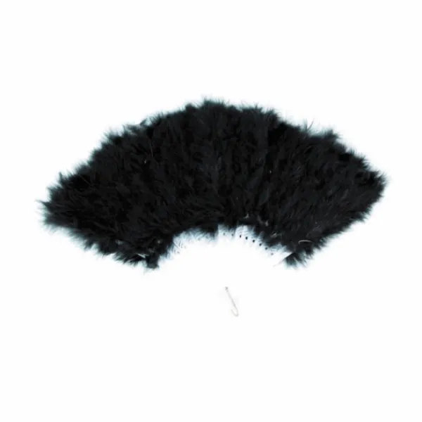 Badaboum Ventail Plumes Noir