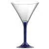 Badaboum Verre Cocktail En Plastique Bleu Marine X 20 Pi Ces Clearance
