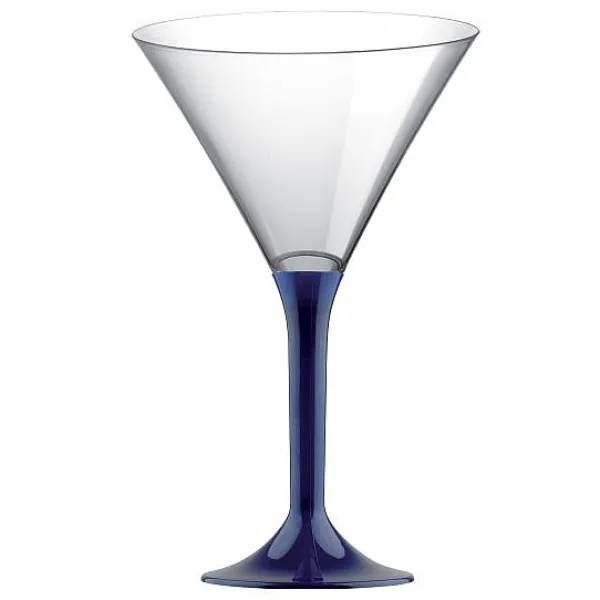 Badaboum Verre Cocktail En Plastique Bleu Marine X 20 Pi Ces Clearance