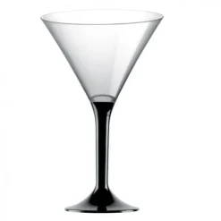 Clearance Verre Cocktail En Plastique Noir X 20 Pi Ces Theme Cinema