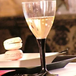 Discount Verre Vin Plastique Noir X 20 Theme Cinema