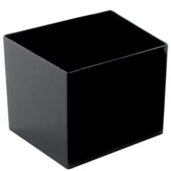 New Verrine En Plastique Cubique Noir X 15 Pi Ces Theme Cinema