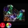 Badaboum Village De Noel Anim Station De Ski 7 Led Multicolore Discount