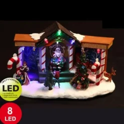 Badaboum Village De Noel Anim Vitrine Du P Re Noel Sale